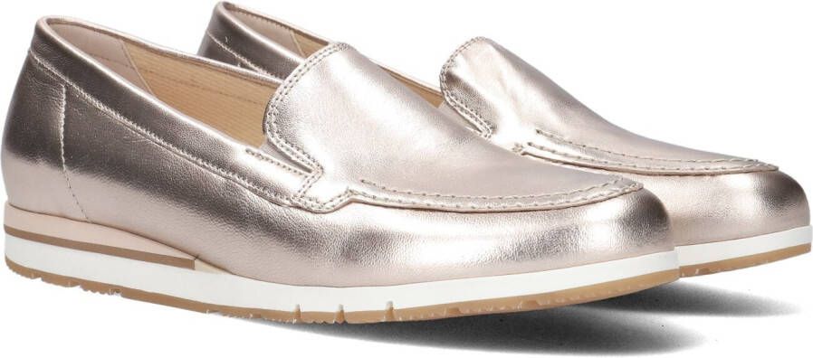 GABOR Instappers Dames 414 Maat: 40 5 Materiaal: Leer Kleur: Zilver