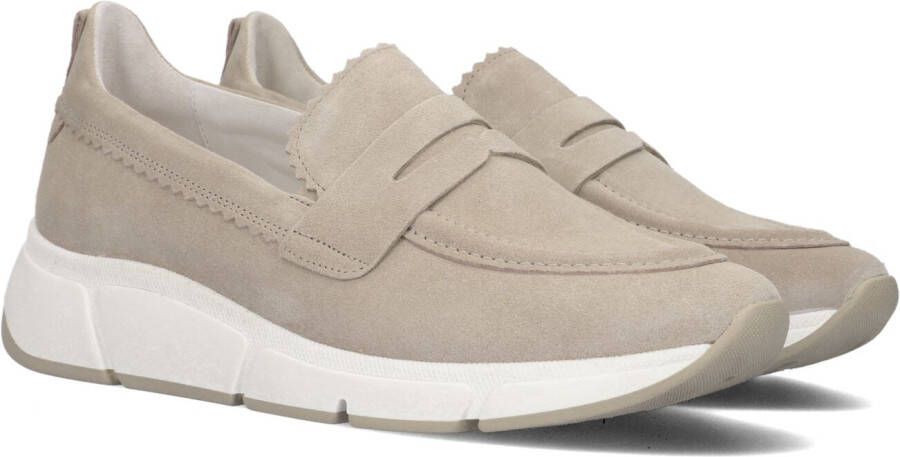 Bruin Tinten 484 Instappers Dames Beige