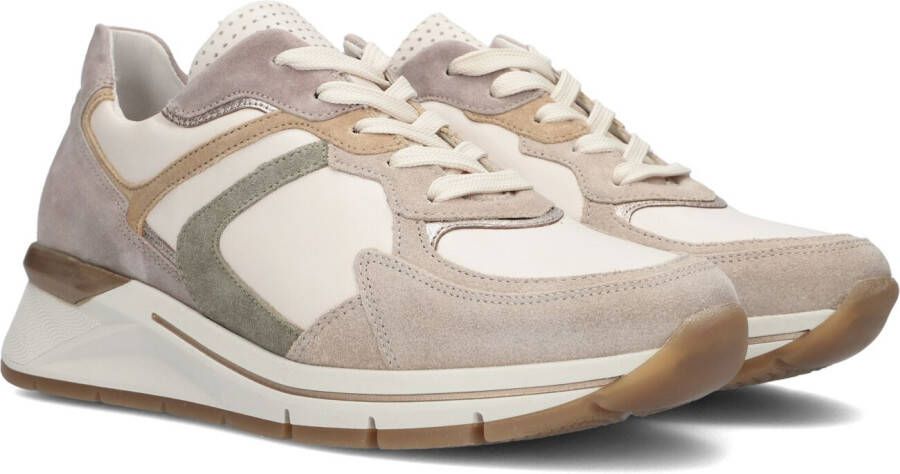 Gabor 585.1 Lage sneakers Leren Sneaker Dames Beige
