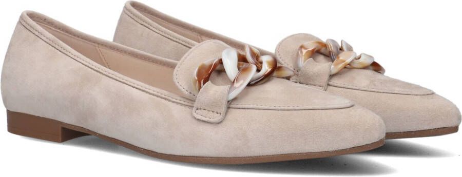 Gabor Stijlvolle Suède Loafer voor Dames Beige Dames