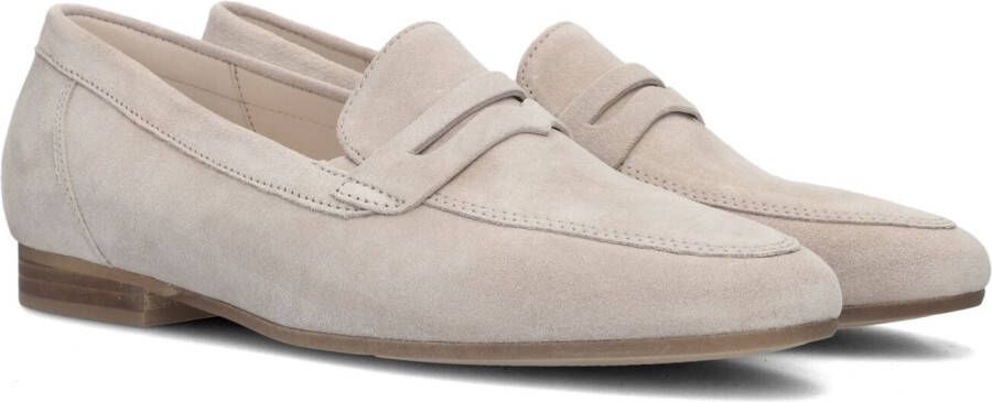GABOR Loafers Dames 444 Maat: 43 Materiaal: Suède Kleur: Beige