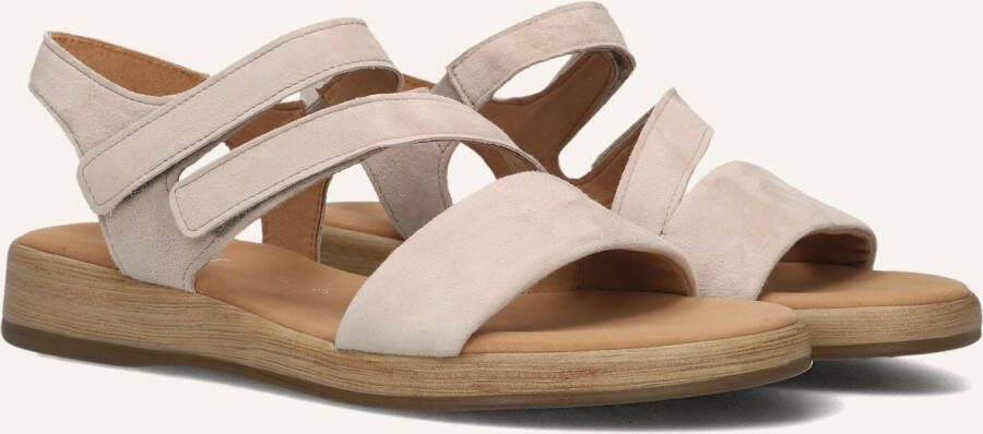 GABOR Dames 063 Maat: 37 Materiaal: Suède Kleur: Beige