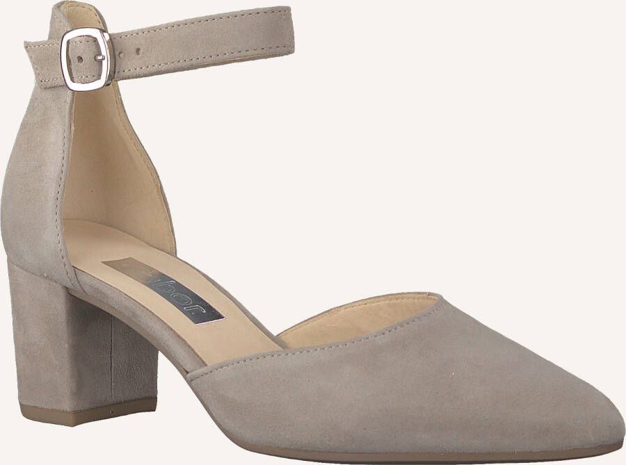 Gabor Beige suède leren pumps Beige Dames