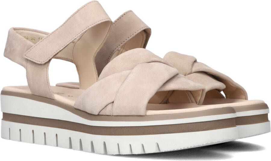 GABOR Dames 622.1 Maat: 41 Materiaal: Suède Kleur: Beige - Foto 2