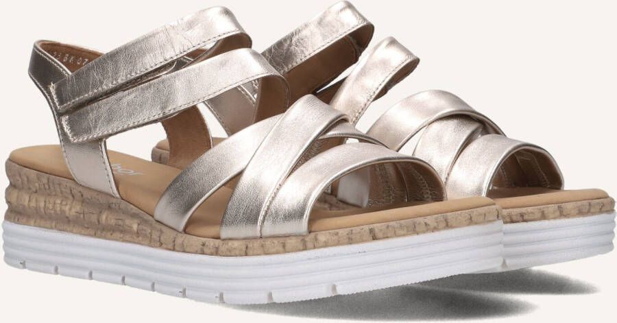 GABOR Dames 702.2 Maat: 37 Materiaal: Leer Kleur: Beige