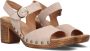 GABOR Sandalen Dames 753.1 Maat: 38 Materiaal: Suède Kleur: Beige - Thumbnail 1