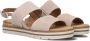 Gabor Beige Comfort Sandalen met Elastische Band Beige Dames - Thumbnail 1