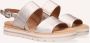Gabor Comfortabele Metallic Sandalen met Elastische Band - Thumbnail 1