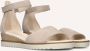 Gabor Beige Sandalen met Comfortabele Sleehak Beige Dames - Thumbnail 1