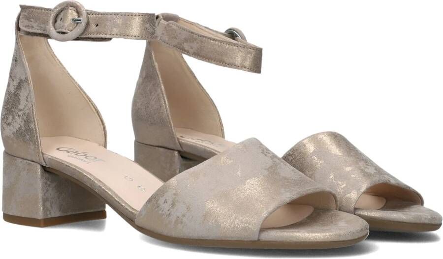 GABOR Dames 902 Maat: 37 5 Materiaal: Suède Kleur: Beige