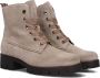 Gabor 711.3 Veterboots Laarzen Met Veters Dames Beige - Thumbnail 1