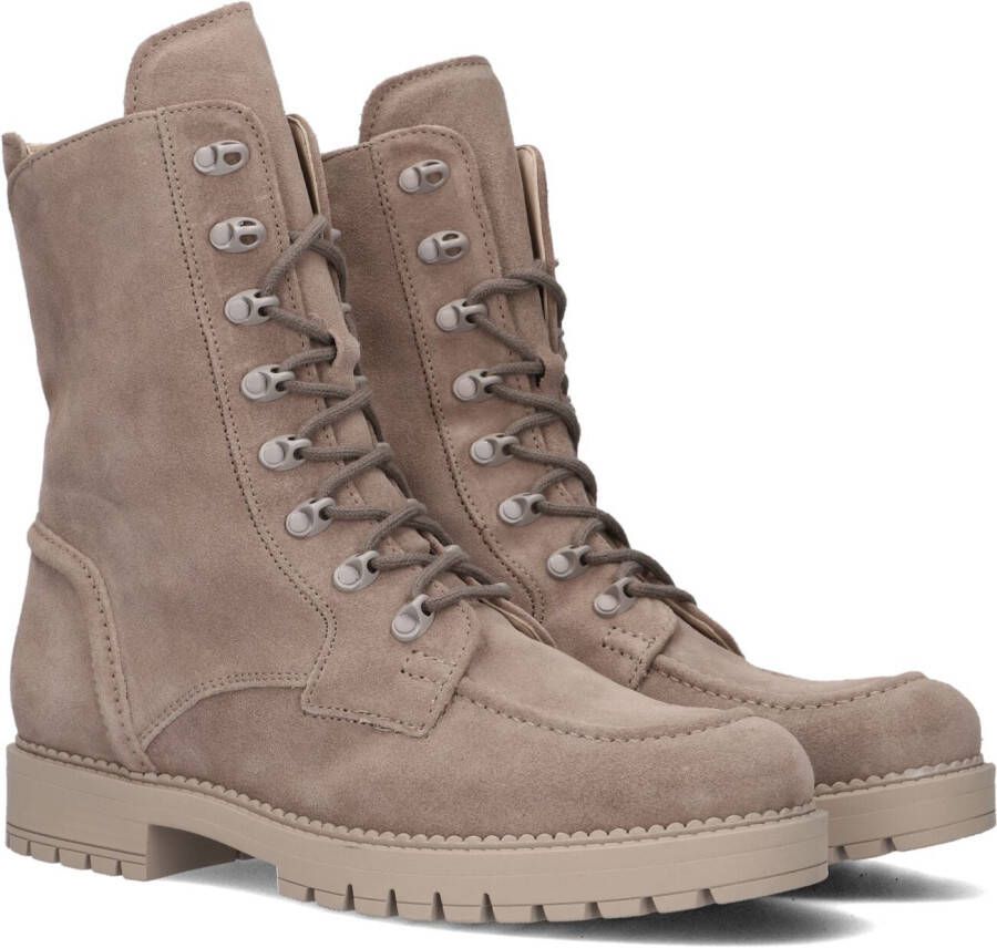 Gabor 723.1 Veterboots Laarzen Met Veters Dames Beige