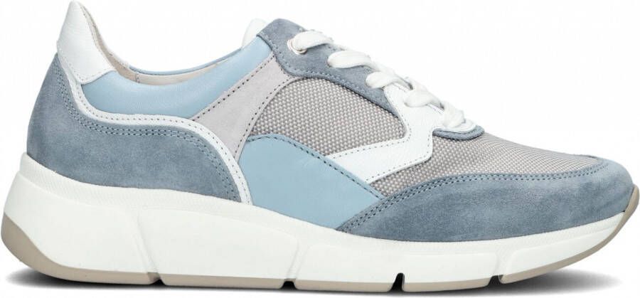 Gabor 475 Lage sneakers Dames Blauw - Schoenen.nl