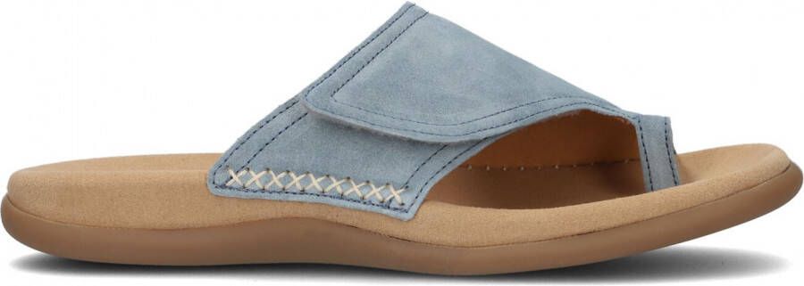 Platte schoenen voor Gabor Klompen in het Blauw Dames Schoenen voor voor  Platte schoenen voor Sandalen en teenslippers allware.com.br
