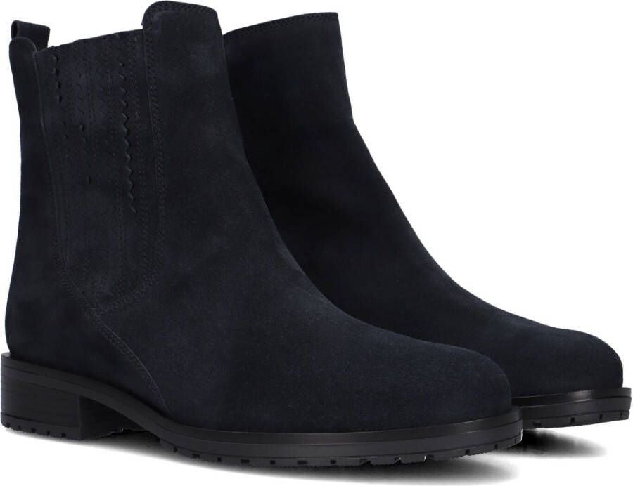 GABOR Enkellaarsjes Dames 022 Maat: 39 Materiaal: Leer Kleur: Blauw