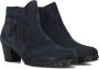 Gabor 603.1 Enkellaarsjes Enkelboots met rits Dames Blauw - Thumbnail 1