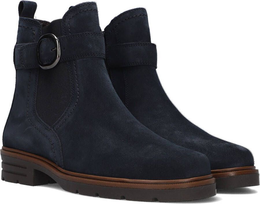 GABOR Enkellaarsjes Dames 653.1 Suède Blauw