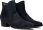 GABOR Enkellaarsjes Dames 680.2 Maat: 35 5 Materiaal: Suède Kleur: Blauw - Thumbnail 1