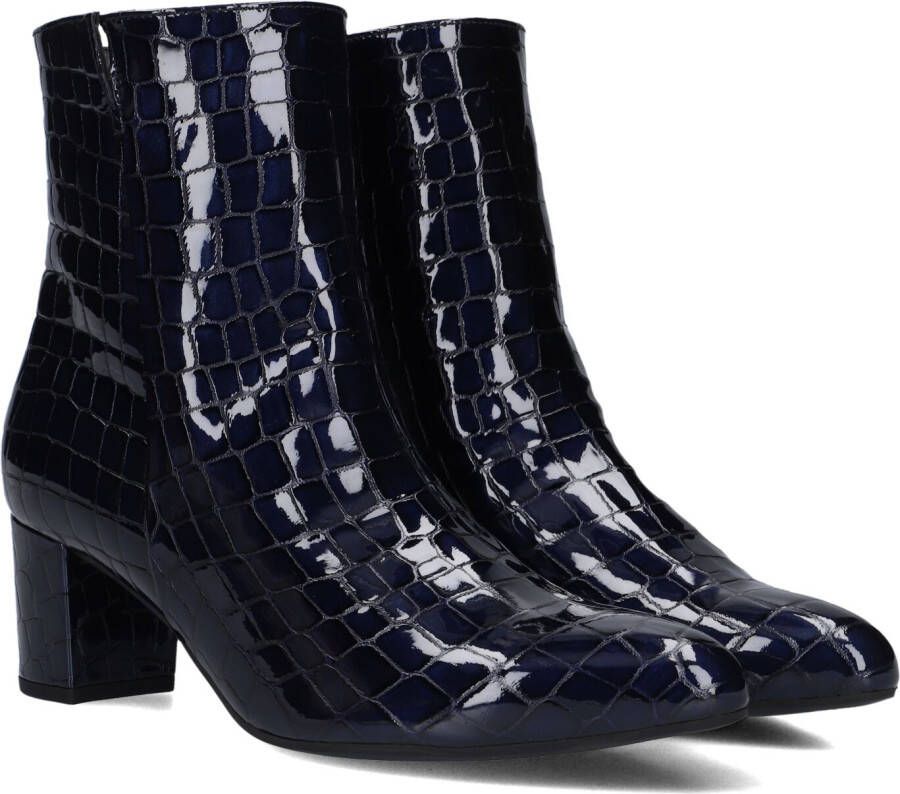 GABOR Enkellaarsjes Dames 701 Maat: 38 5 Materiaal: Lakleer Kleur: Blauw