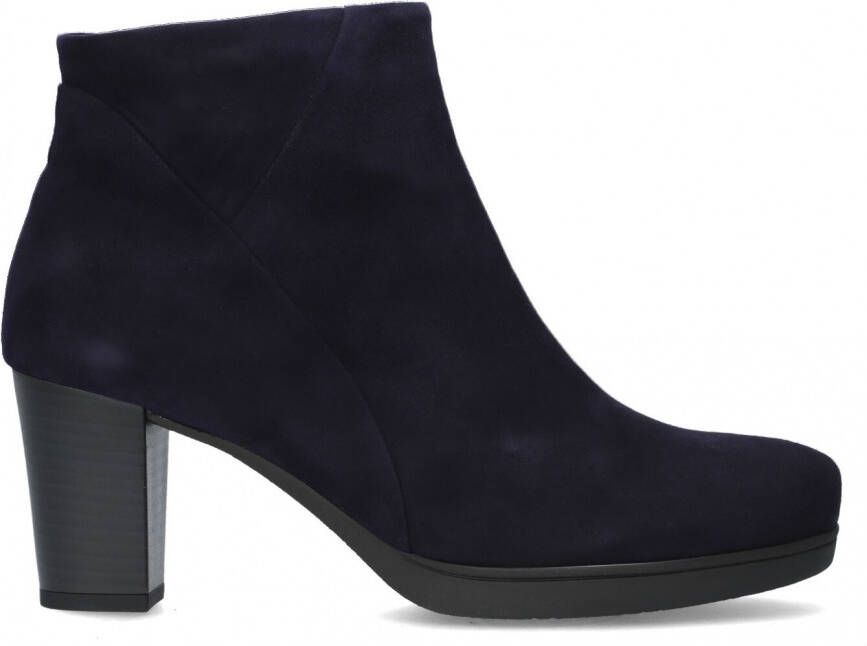 Blauwe dames enkellaarsjes online kopen Schoenen