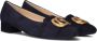 GABOR Pumps Dames 323.1 Maat: 37 Materiaal: Suède Kleur: Blauw - Thumbnail 1
