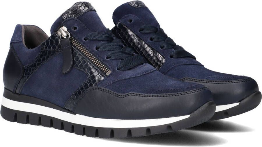 Gabor 36.438.36 Marine Night Blue H-Wijdte Veterschoenen