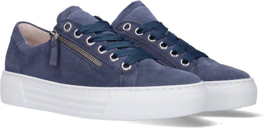 Gabor 465 Lage sneakers Dames Blauw