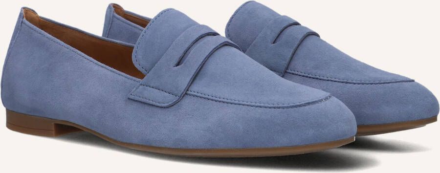 GABOR Loafers Dames 213 Maat: 38 Materiaal: Suède Kleur: Blauw