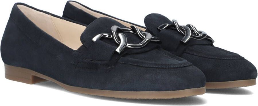 Gabor Suède Mocassins Modieus Comfortabel Lichtgewicht Blue Dames