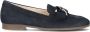 Gabor Suède Mocassins Modieus Comfortabel Lichtgewicht Blue Dames - Thumbnail 1