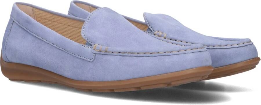 Gabor Blauwe Damesloafer met Optifit Voetbed Blue Dames