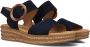 Gabor 550.2 Sandalen Met Sleehak Dames Blauw - Thumbnail 1