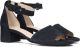 GABOR Sandalen met Hak Dames 902 38 5 Suède Blauw - Blauw