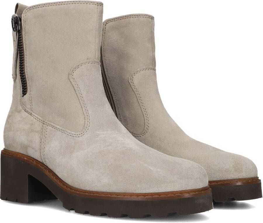 GABOR Enkelboots Dames 631.1 Maat: 41 Materiaal: Suède Kleur: Taupe