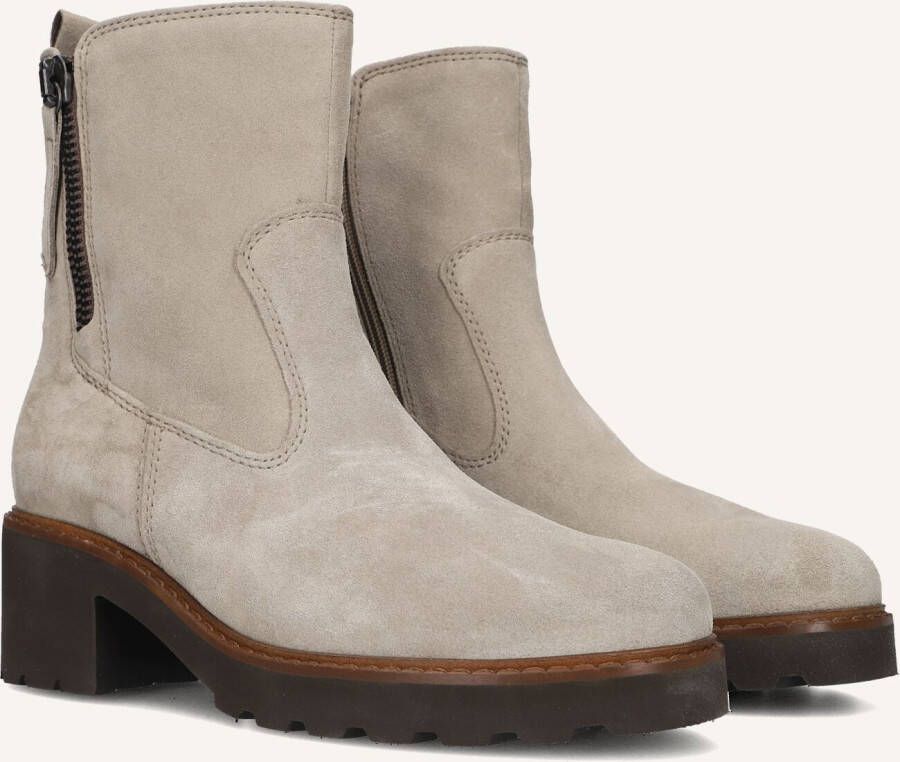 GABOR Enkelboots Dames 631.1 Maat: 40 Materiaal: Suède Kleur: Taupe