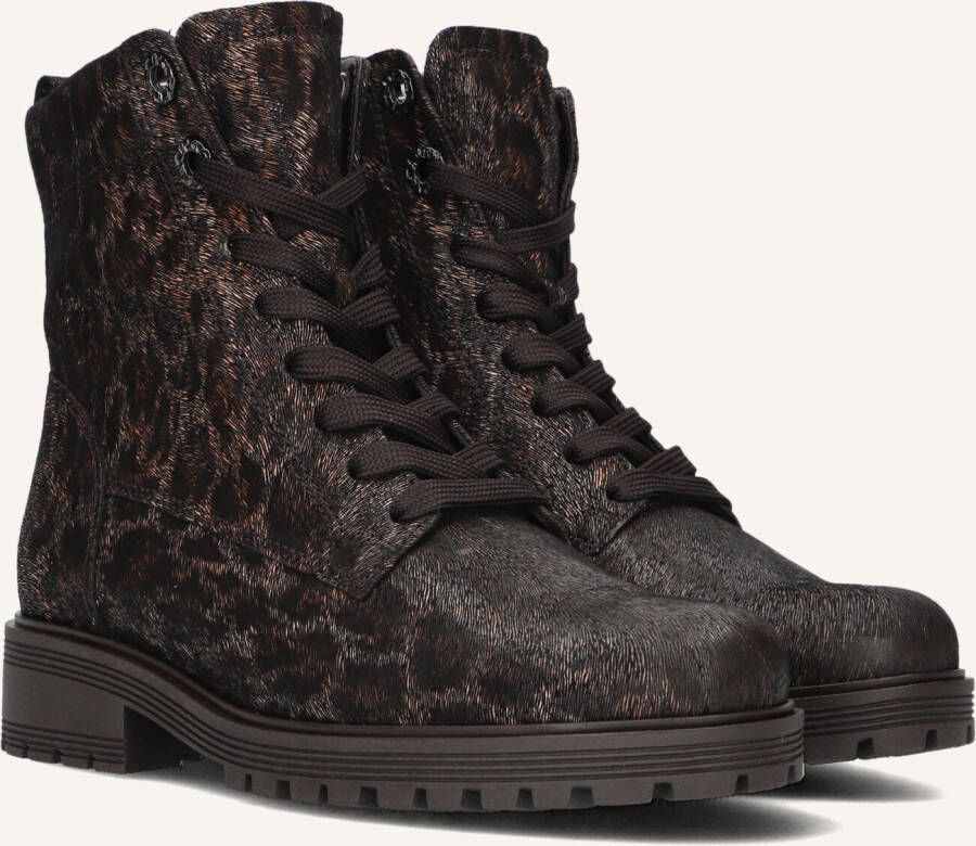 GABOR Veterboots Dames 765.1 Maat: 36 Materiaal: Ponyhair Kleur: Bruin