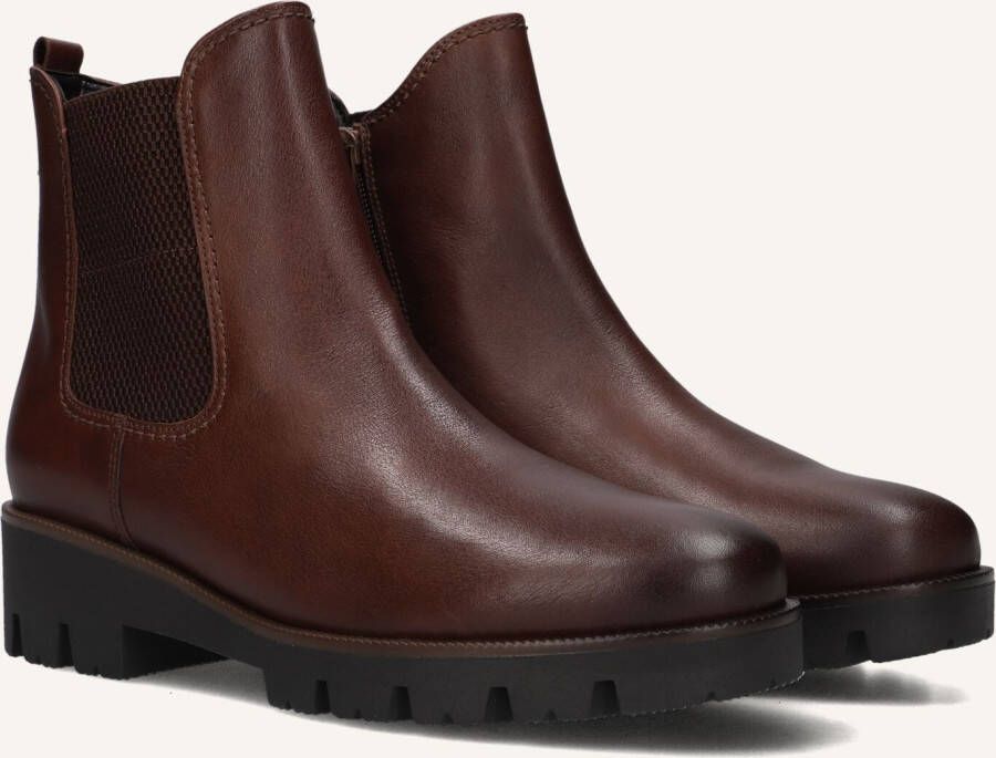 GABOR Chelsea Boots Dames 771.1 Maat: 44 Kleur: Cognac