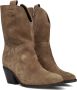 GABOR Cowboylaarzen Dames 692 Maat: 35 5 Materiaal: Suède Kleur: Bruin - Thumbnail 1