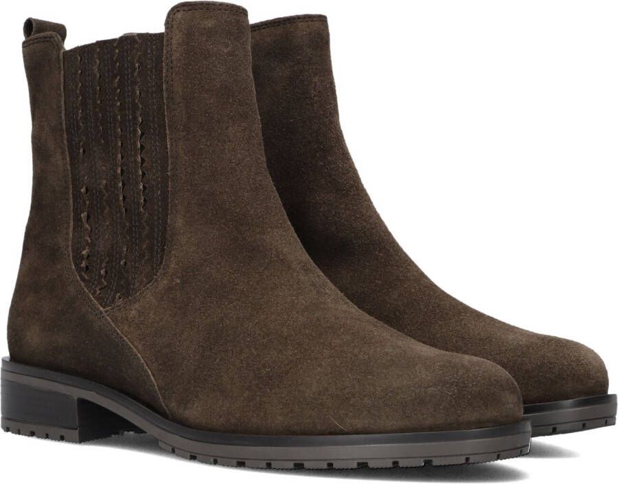 GABOR Enkellaarsjes Dames 022 Maat: 40 Materiaal: Leer Kleur: Bruin