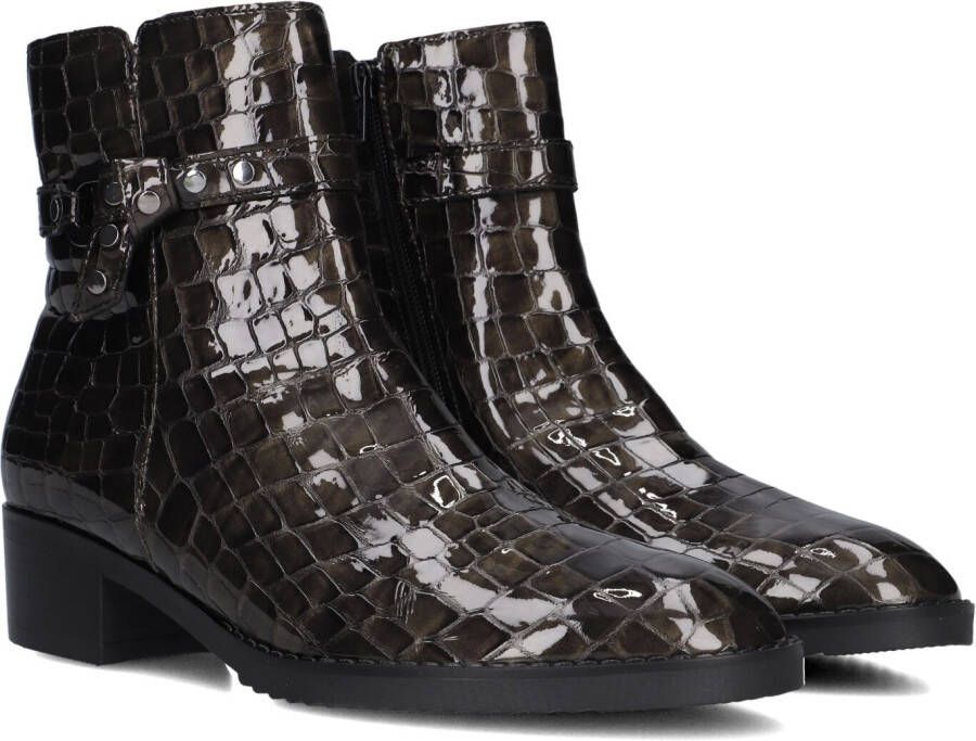 GABOR Enkellaarsjes Dames 511 Maat: 36 Materiaal: Lakleer Kleur: Bruin