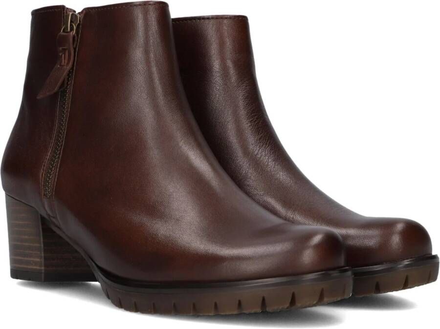 GABOR Enkellaarsjes Dames 653.2 Maat: 40 Materiaal: Leer Kleur: Bruin