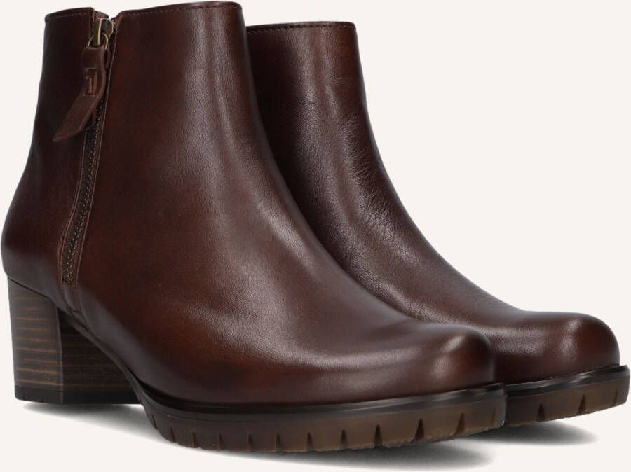 GABOR Enkellaarsjes Dames 653.2 Maat: 38 Materiaal: Leer Kleur: Bruin