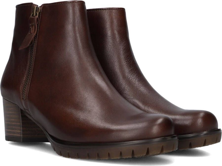 GABOR Enkellaarsjes Dames 653.2 Maat: 36 Materiaal: Leer Kleur: Bruin