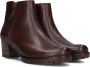 GABOR Enkellaarsjes Dames 653.2 Maat: 36 Materiaal: Leer Kleur: Bruin - Thumbnail 1