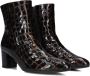 GABOR Enkellaarsjes Dames 701 Maat: 42 5 Materiaal: Lakleer Kleur: Bruin - Thumbnail 1