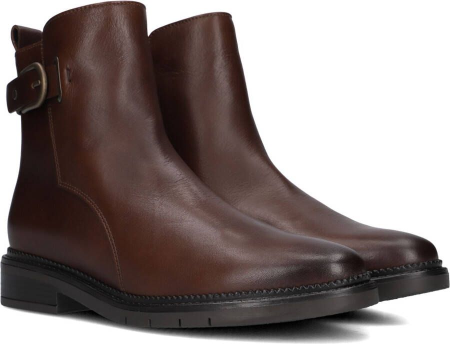 GABOR Enkellaarsjes Dames 702.3 Maat: 40 Materiaal: Leer Kleur: Cognac