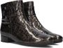 GABOR Enkellaarsjes Dames 712 Maat: 37 Materiaal: Lakleer Kleur: Taupe - Thumbnail 1
