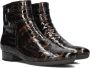 GABOR Enkellaarsjes Dames 712 Maat: 44 Materiaal: Lakleer Kleur: Taupe - Thumbnail 1