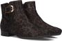 Gabor 714.1 Enkellaarsjes Enkelboots met rits Dames Bruin - Thumbnail 1