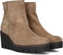 Gabor 780.1 Enkellaarsjes Enkelboots met rits Dames Bruin - Thumbnail 1